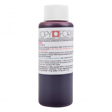 Barwnik czerwony 100ml do uzupełniania -  BD102