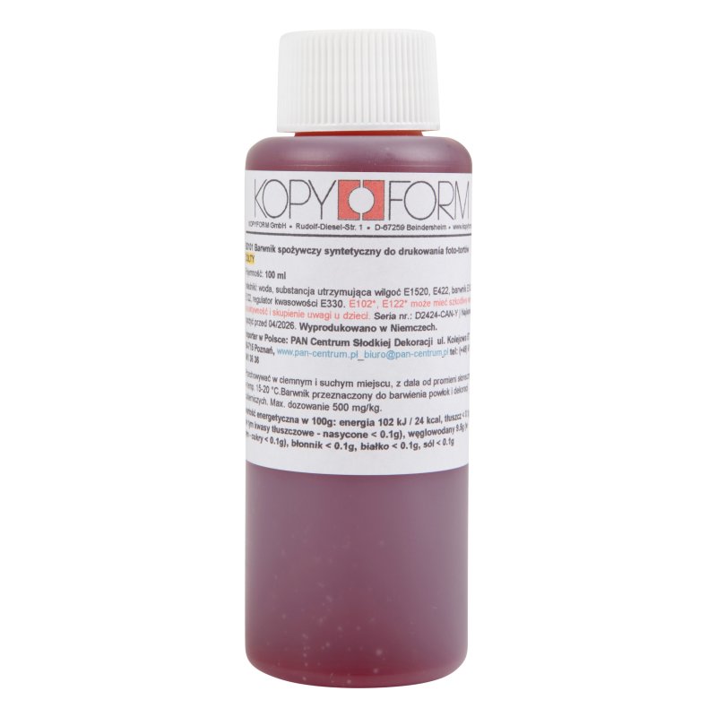 Barwnik żółty 100ml do uzupełniania - BD101