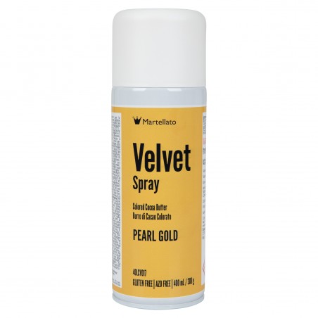 Czekoladowy zamsz w spray'u złoty- 400ml-BV017