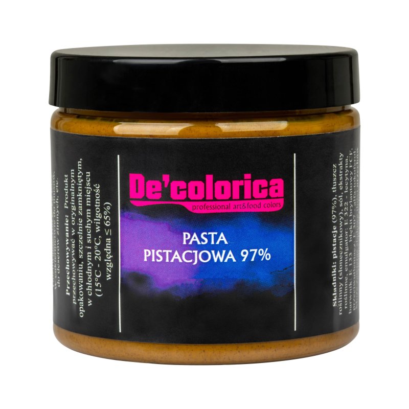 Pastcja pistacja 97% 400g - DE6