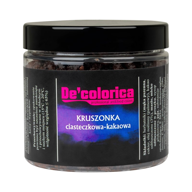 Kruszonka ciasteczkowa -kakaowa 100g - DE1