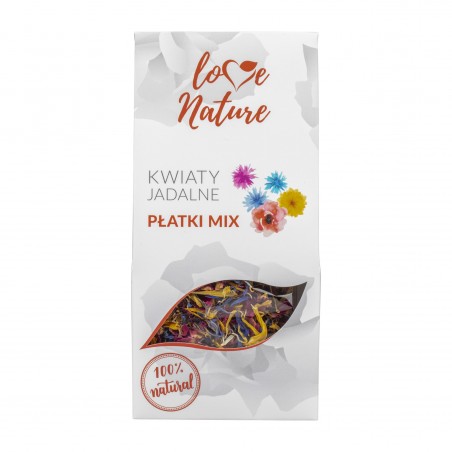 Kwiaty jadalne płatki mix -10g- KJ136
