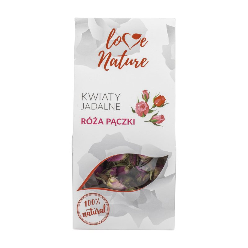 Kwiaty jadalne róża pączki -20g- KJ419