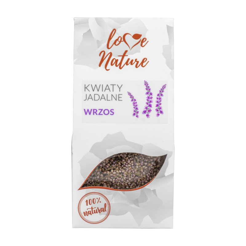 Kwiaty jadalne wrzos -20g- KJ518