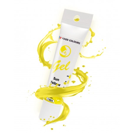 Barwnik żelowy w tubce żółty Sun Yellow 30 g - T-004