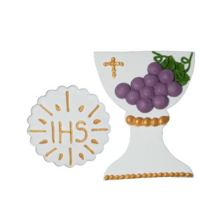 Dekoracja cukiernicza kielich z hostią- CUK-560
