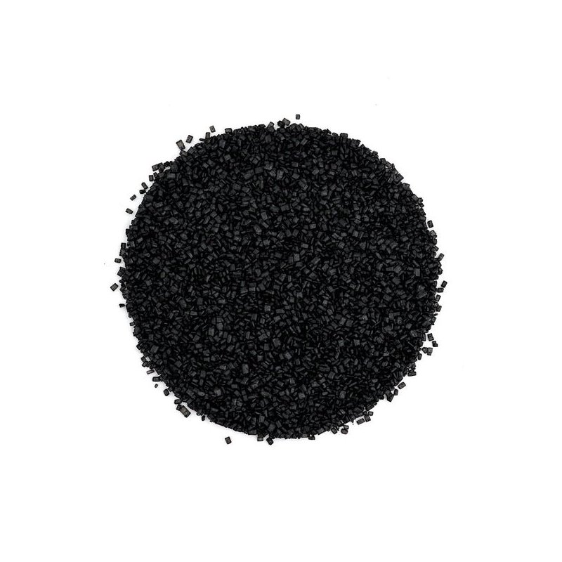 SUGAR GLITER -  CZARNY cukier dekoracyjny 90 g  SUG2