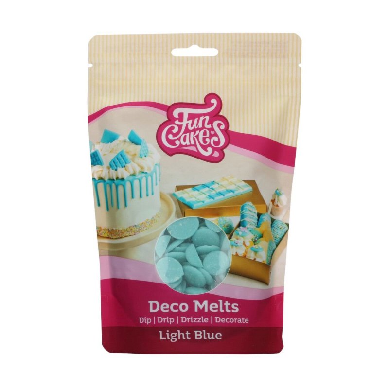 FunCakes Deco Melts - jasnoniebieski - 250g-F25160