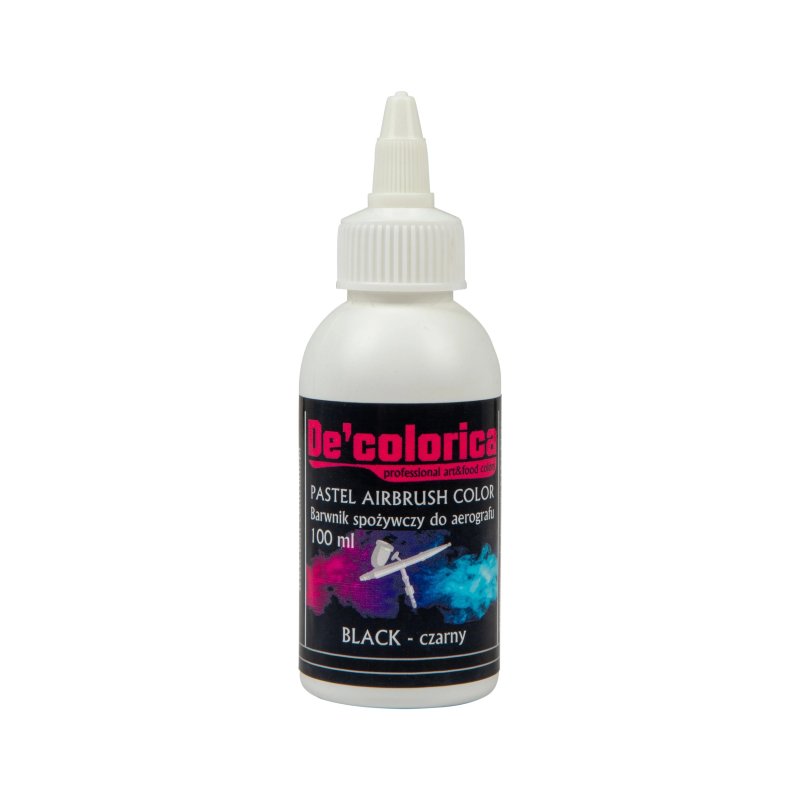 Barwnik czarny 100ml De'colorica - BAD057