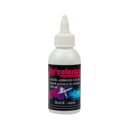 Barwnik czarny 100ml De'colorica - BAD057