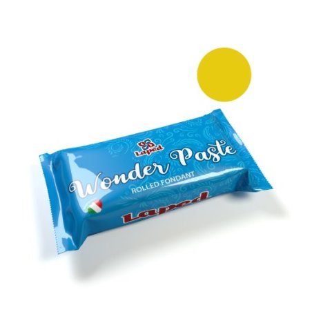 Masa cukrowa/lukier plastyczny Wonder Paste żółta 1kg WPZO