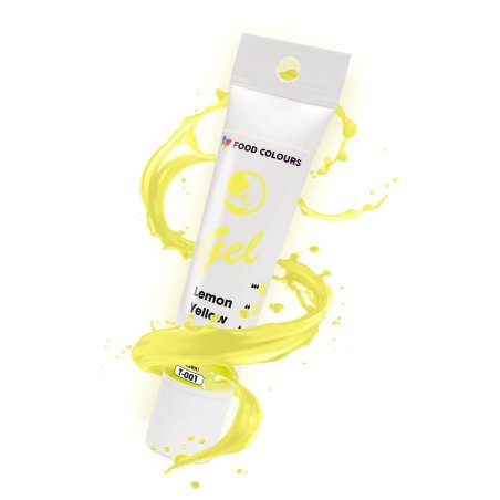 Barwnik żelowy w tubce cytrynowy Lemon Yellow 30 g - T-001