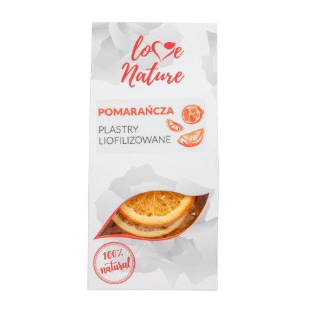 Pomarańcza plastry liofilizowane 20 g-KJ716