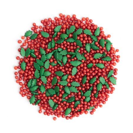 Posypka cukrowa HOLLY LEAF SŁODKI BUFET PC184