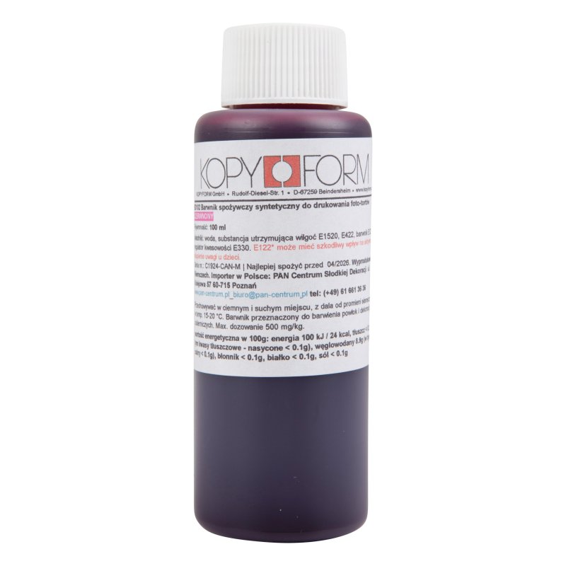 NA ZAMÓWIENIE Barwnik czerwony 1000ml do uzupełniania - BD1002