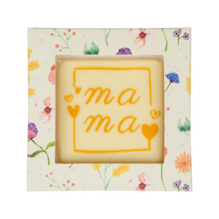 Czekoladowy prezent "MAMA" -30 szt.- tabliczka 60x60mm- CPG1431B