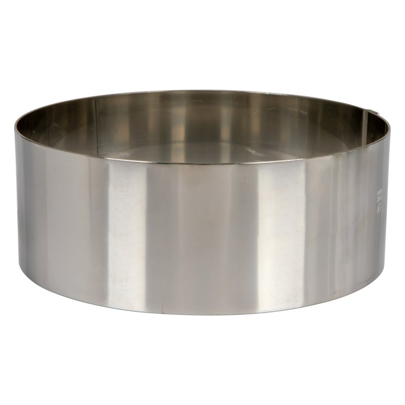 Mini rant  ze stali nierdzewnej - okragły średnica 120 mm h 60 mm 680 ml-1H6X12