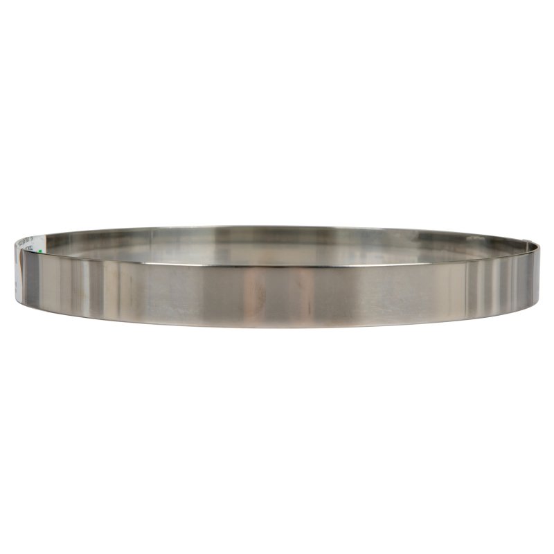 Mini rant  ze stali nierdzewnej - okragły średnica 200 mm h 20 mm 630 ml-1H2X20