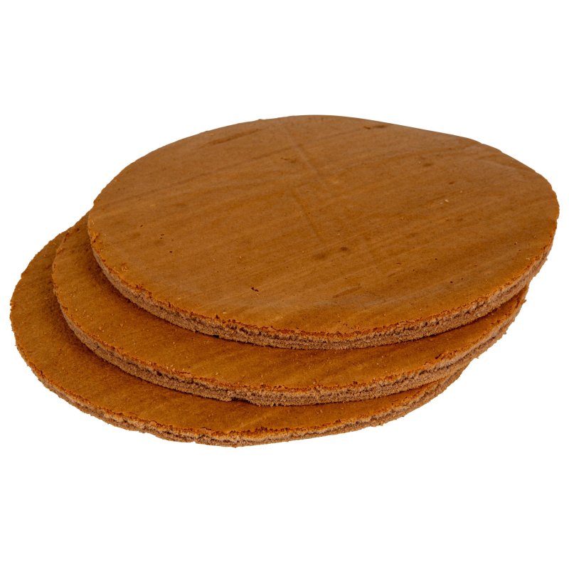 Biszkopt kakaowy średnica 24cm, wys.1,3cm  6x 3szt. - 513237