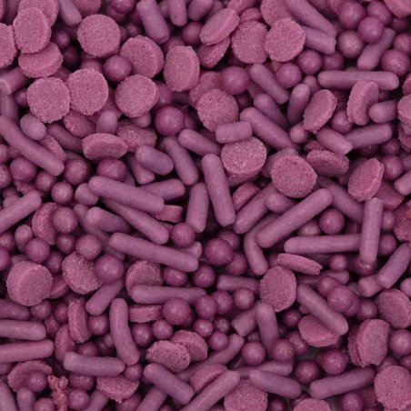 Posypka cukrowa - mix fioletowy 76 g-  SKKM09