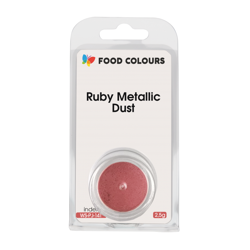 Barwnik pyłkowy RUBY Metallic Dust Mini 2,5 g - WS-PJ-141