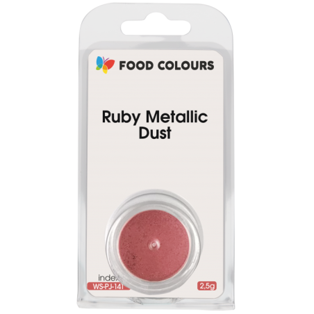 Barwnik pyłkowy RUBY Metallic Dust Mini 2,5 g - WS-PJ-141