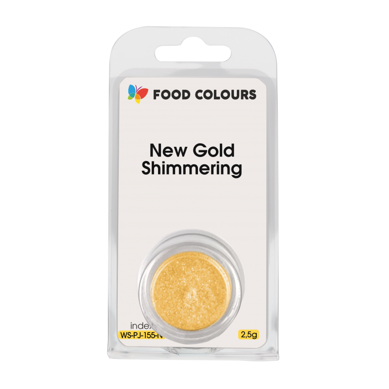Barwnik pyłkowy NEW GOLD Shimmering Mini 2,5 g - WS-PJ-155-N