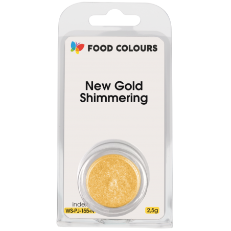 Barwnik pyłkowy NEW GOLD Shimmering Mini 2,5 g - WS-PJ-155-N