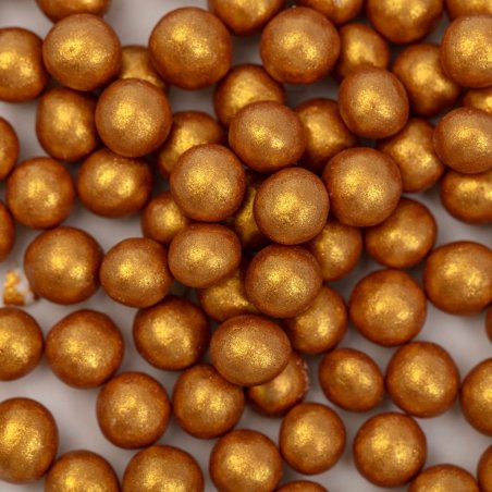 Posypka cukrowa - złote perły 6 mm 60 g-  SKKP104
