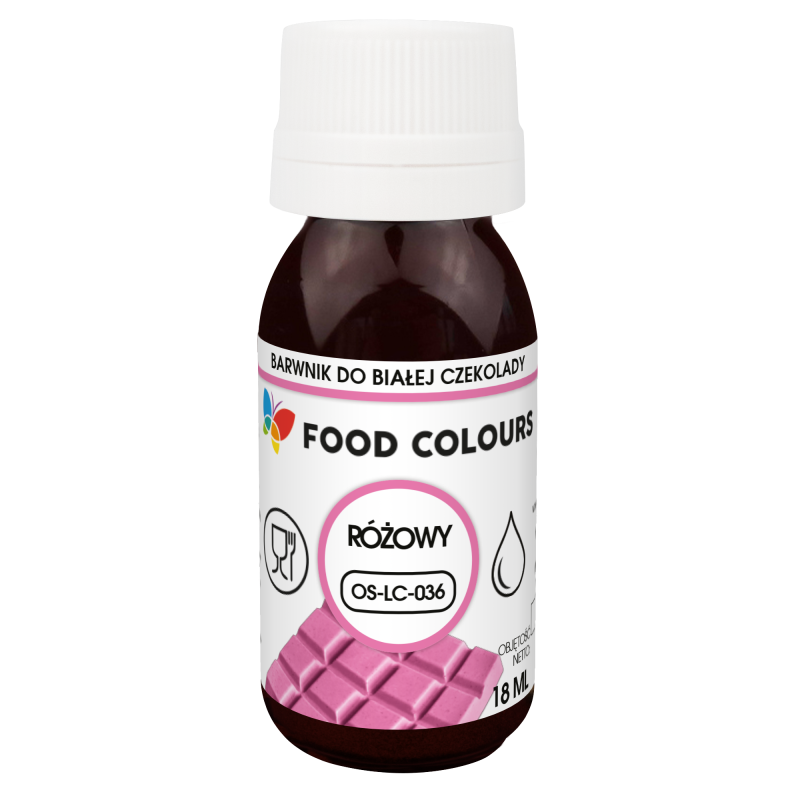 Emulsja do barwienia czekolady - różowy 18 g- OS-LC-036